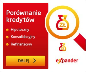 Kredyt hipoteczny w Expander - porównanie 14 banków