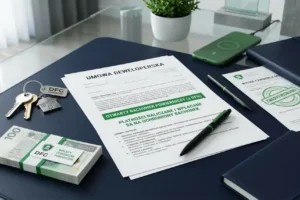 Rachunek powierniczy i DFG u dewelopera – jak sprawdzić ochronę wpłat przed podpisaniem umowy