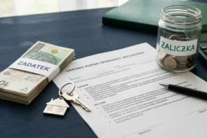 Zadatek czy zaliczka przy zakupie mieszkania – co wpisać do umowy, aby nie stracić pieniędzy, gdy transakcja upadnie